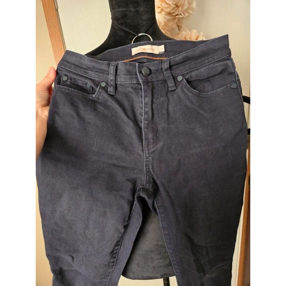 Tory Burch Blue Skinny Jeans- Size 0 (24 inch)